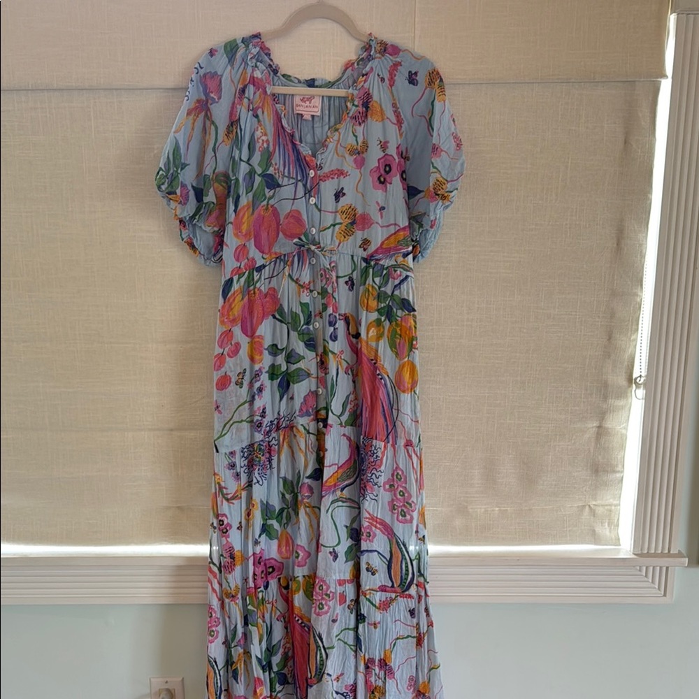 Banjanan Multicolor Floral Maxi Dress